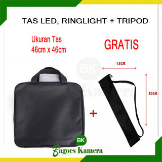GODOX 環形燈包神牛 P260c Led Bag 環形燈 Leda Bag 和三腳架三腳架包大中號 y-9