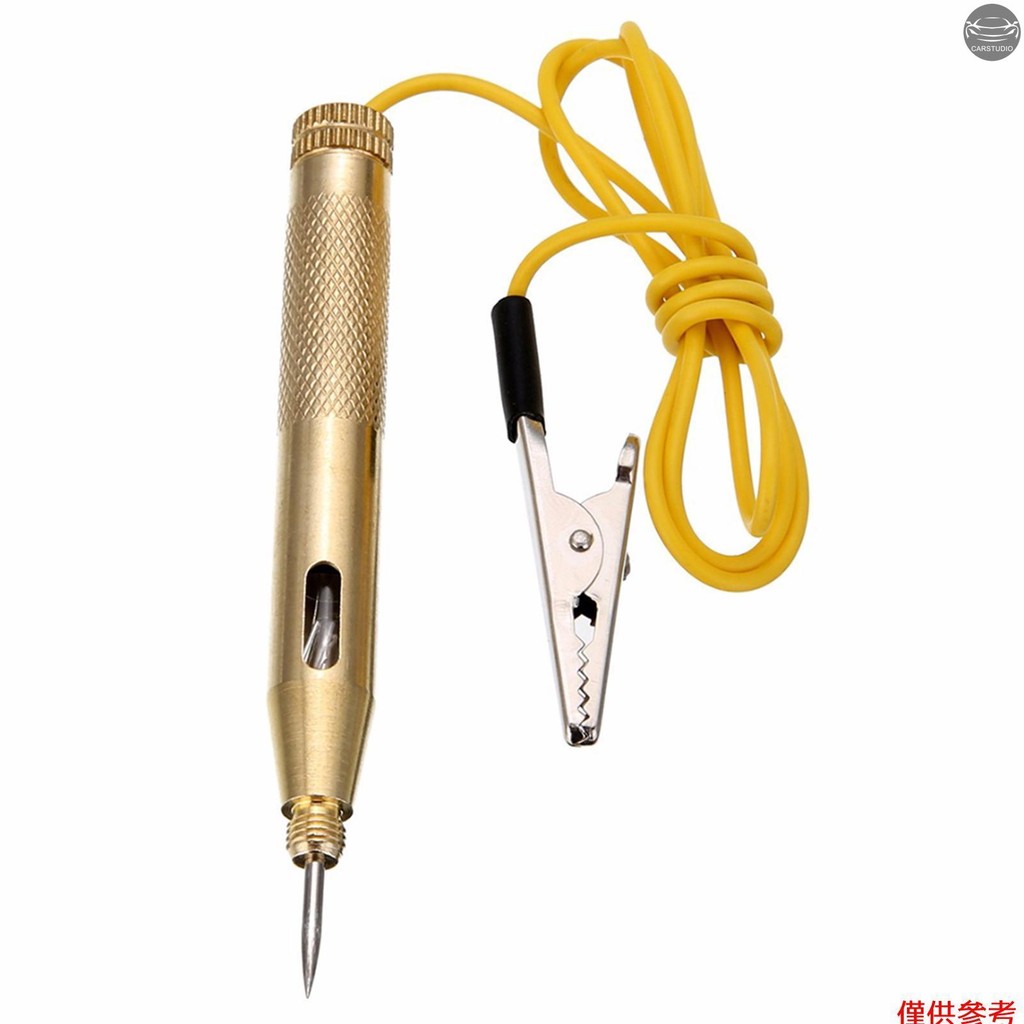電路測試儀電壓測試筆 DC 6V/12V 探針測試汽車摩托車汽車維修工具