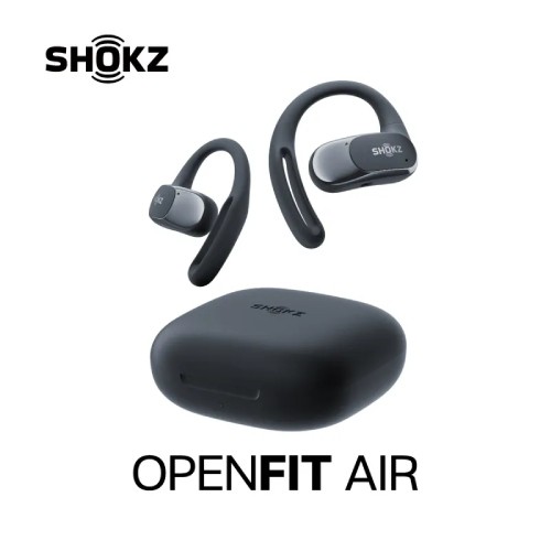 (SHOKZ)OpenFit Air T511 開放式藍牙耳機 玄武黑原價 3690 (省 579)