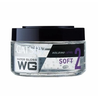 印尼 GATSBY Water Gloss(WG)Soft 髮膠-白罐150g