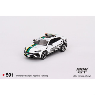 MINIGT 蘭博基尼 Lamborghini URUS 白 安全車 SUV 合金車模 591