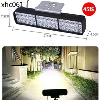 機車超亮射燈電動車燈led強光大燈 12V80V外接改裝電瓶車燈