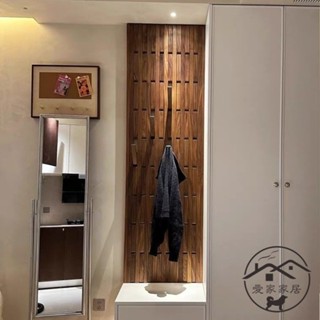 實木掛衣架 牆上置物架 裝飾 壁掛 臥室木條衣掛 鋼琴客廳裝飾衣帽琴鍵 可訂製