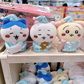 奇自嘲掛件係列毛絨睡衣伊卡烏薩chiikawa可愛公仔玩偶