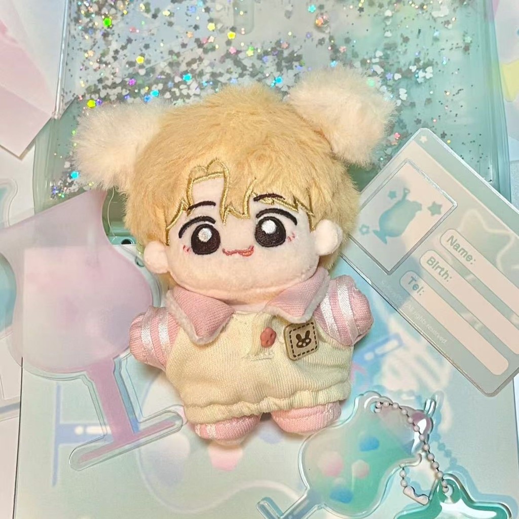 台灣熱賣🔥 enhypen 沈載倫 棉花娃娃 cutey 金允寶 10cm 可愛 超萌 少女心 明星周邊  毛絨玩偶 符