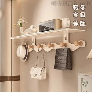 免打孔置物架掛鉤 吸盤 入戶玄關裝潢 門口置物架 掛衣架 壁掛衣帽鉤 進門牆 牆壁衣帽架 壁式掛鉤 門後衣服 臥室掛衣架