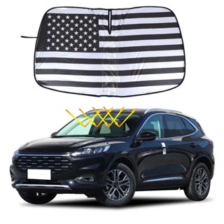 適用於福特 Escape kuga 2013-2023 車窗遮陽擋紫外線遮陽板保護膜汽車擋風玻璃遮陽罩遮陽膜