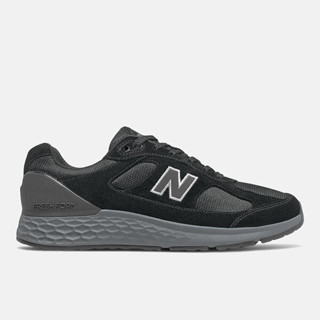 New Balance Fresh Foam 1880 男 健走鞋 2E寬楦 緩震 耐磨 黑灰 [MW1880B1]