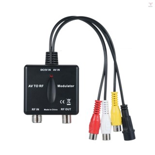 迷你射頻調製器 AV 到 RF 調製器輸出 NTSC CH3 通道 PLL 控制 VHF 操作頻率