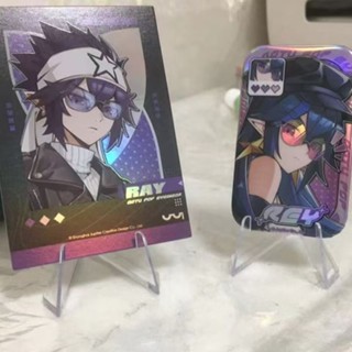 10 件/包 Itabag 徽章胸針別針透明亞克力展示架支架用於 LOMO 卡片膠囊獎牌架的小畫架支援動漫明星 Gens