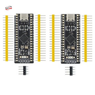 2Pcs STM32F411 開發板,STM32F411CEU6 STM32F4 學習板,支援程式設計 hottoppemb