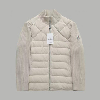 M2025冬季保暖秋冬羽絨服新款拚接男女衕款休閒立領外套輕薄針織拚接 TXG0