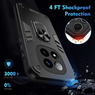 適用於小米 紅米 Note 14 Pro Plus 手機殼 紅米 Note 13 Note 12 裝甲支架防摔手機保護殼