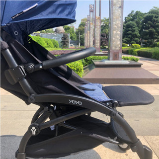 【優可萌】yoyo 推車 yoyo 配件 嬰兒車配件 yoyo2/3嬰兒推車扶手圍欄延長腳託腳踏板護欄檔杆適用yoyo配