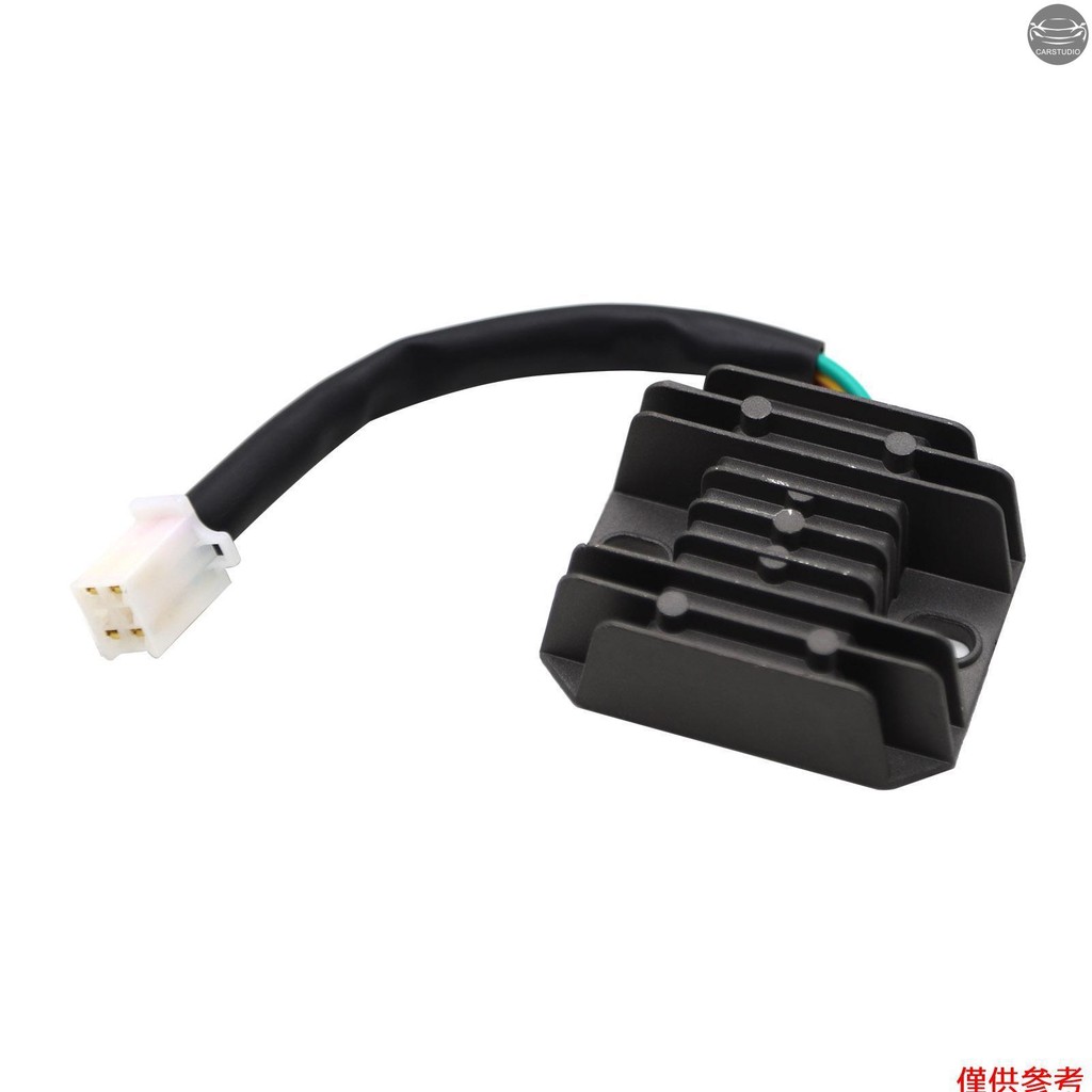 12v 穩壓器整流器 4 線適用於 GY6 125cc 150cc ATV 越野車卡丁車輕便摩托車和踏板車