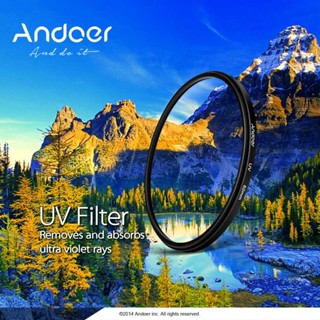 Yoh Andoer 52mm UV 紫外線濾鏡鏡頭保護膜適用於佳能 N