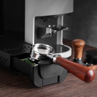 ✨臺灣熱賣【減噪防飛粉】迷你抽屜式咖啡渣傢用收納盒敲粉盒咖啡機手柄敲渣盒渣桶不銹鋼