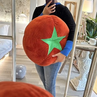 免運 臺灣出貨 【9925人收藏】小紅書ins番茄衕款香菇蒲團坐墊沙髮睡覺墊床上生日禮物靠枕靠墊限時下殺 020