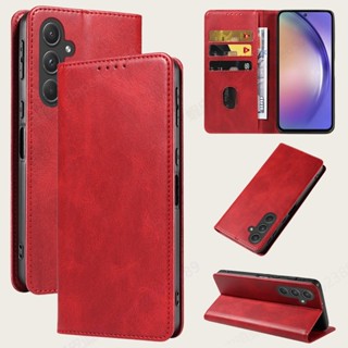 三星A16 卡包皮套 磁力吸附手機殼 適用 Samsung A55 A35 Galaxy A25 A15 A06 A05
