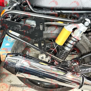 摩託車側鞍包左右側行李箱包支撐架適用於 INTERCEPTOR 650 18-23 CONTINENTAL 650 GT