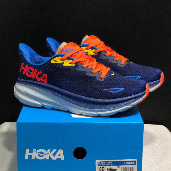 Hoka One Clifton 9 緩震鞋迴彈輕便透氣跑步鞋 L8PV gogo