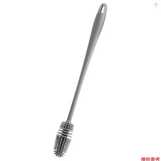 Crtw 奶瓶刷橡膠 TPR 刷毛保溫瓶熱水瓶長柄清潔刷