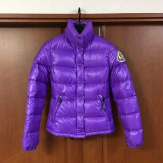 Moncler 盟可睞 羽絨服 夾克外套 Mer Claire Everest 紫色 mercari 日本直送 二手