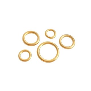 宏雲Hongyun-Ala新品-強保色沙金素圈乾坤圈手工圓環diy編織手繩手鍊卡環連接環同心圈