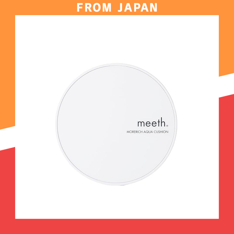 meeth (ミース) モアリッチ水潤氣墊粉底 (#21/23 色號, 本體) 15g SPF38 PA++【氣墊粉底/