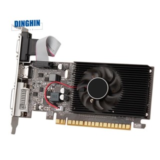 1 PCS GT610 1GB DDR3 顯示卡 810 MHz 1800 MHz 顯示卡黑色