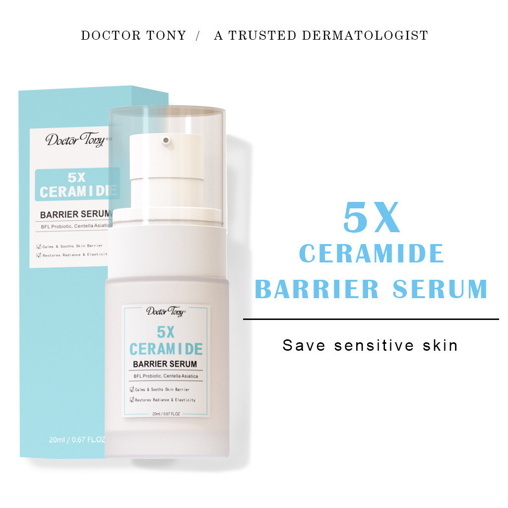 [店長推薦]外貿Doctor tony5X透明精華液保濕補水潤澤提亮膚色serum4.18