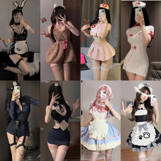🌸蜜桃日記🌸 性感兔女郎女僕裝護士裝學生制服色氣旗袍和服 角色扮演制服誘惑 情趣內衣角色服