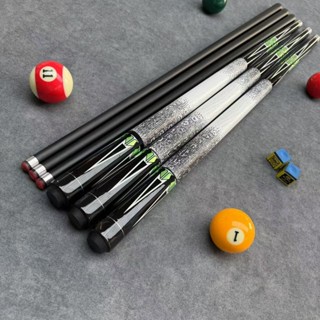 【現貨優選】臺球桿 撞球 撞球桿 撞球桿 奧斯卡蜥蜴紋綠色1/2大頭13mm幻冰黑科技臺球桿黑八球桿桌球桿