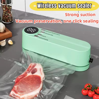 便攜式USB充電真空封口機多功能食品封口機帶密封外吸充氣功能全新熱銷