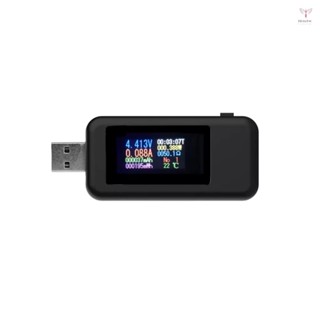 Kws-mx18l 10合1數字液晶顯示USB測試儀電壓電流測試儀功率計定時電流表USB充電器測試儀檢測器電壓表
