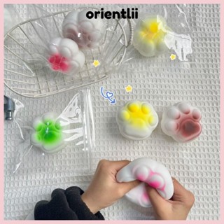 ORIENTLIIY 貓擠壓玩具,有趣的慢回彈捏減壓玩具,可愛的 TPR 軟卡哇伊 DIY 減壓玩具
