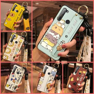 支架軟殼HTC D20 Pro/Desire 20 Pro手機殼新款情侶奢華趣味卡通腕帶創意純色質感防塵男女款指環掛繩