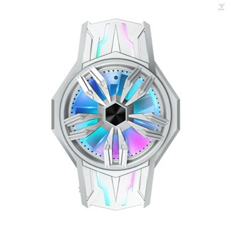 S1-3030 半導體手機散熱器 RGB 手機散熱器迷你智慧手機散熱風扇低噪音遊戲電影直播 Vlog 支援 68-93
