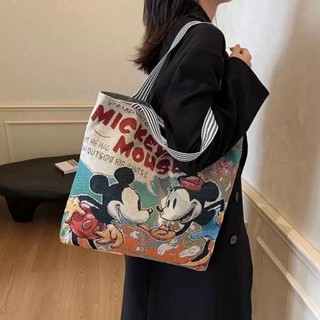 新款包夏季女包 刺繡帆布托特包 ball and chain 爆款卡通帆布包織秀大容量亞麻帆布托特包休閒單肩拎包手提袋刺