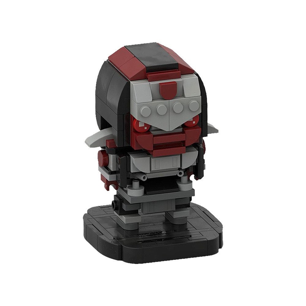 熱門遊戲Apex英雄MOC-178673新英雄亡靈Revenant方頭仔小顆粒拚裝積木