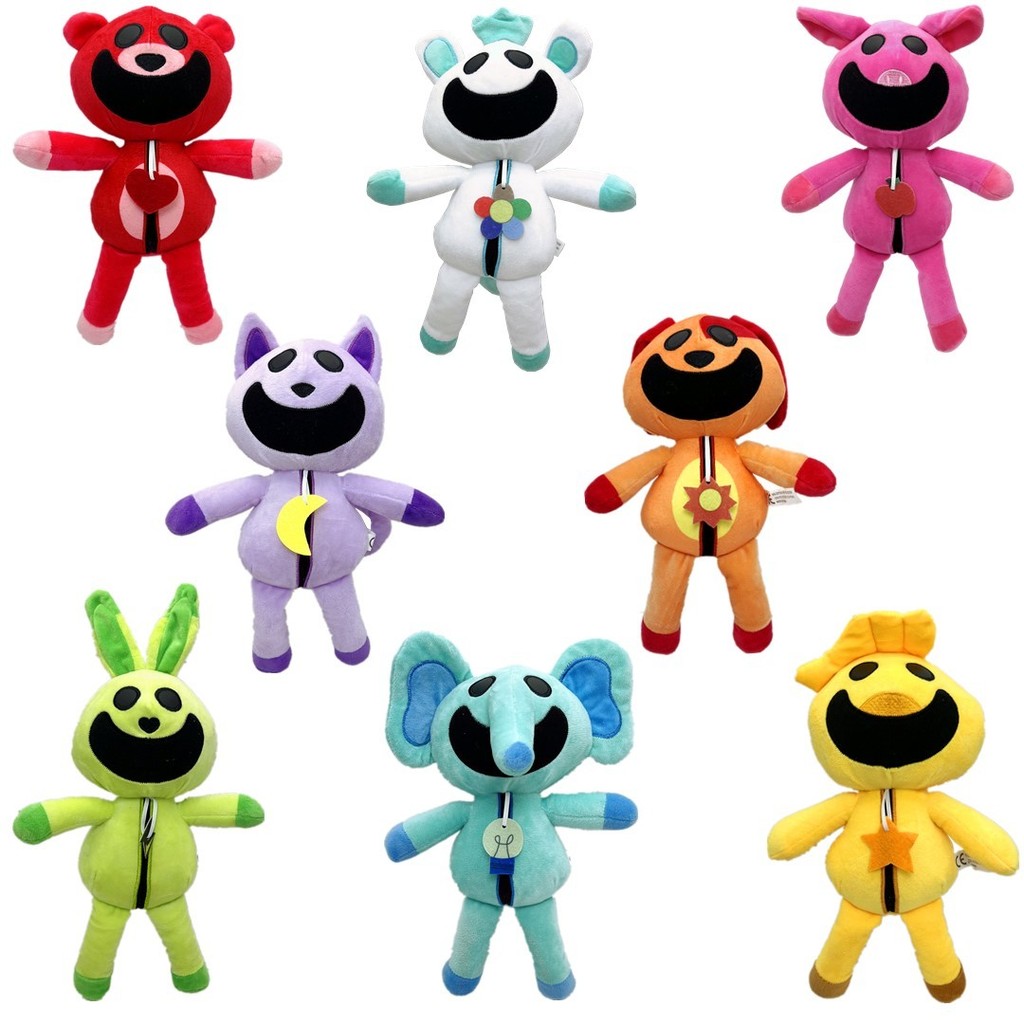 Nightmare Critters smilingcritters恐怖微笑動物小熊小貓毛絨玩具波比3遊戲玩偶