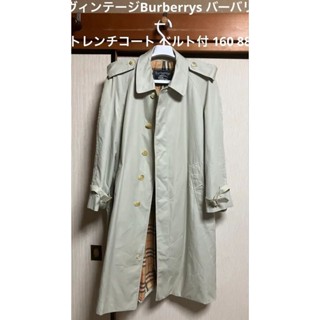 Burberry 博柏利 腰帶 皮帶 外套 長版風衣 大衣 日本直送 二手