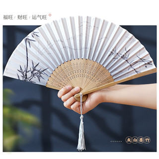 古風扇子摺扇中國風漢服女旗袍舞蹈跳舞兒童學生夏日隨身折疊小扇