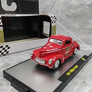 M2 1/64 1941 威利斯 Willys Coupe 合金車模型絕版車模