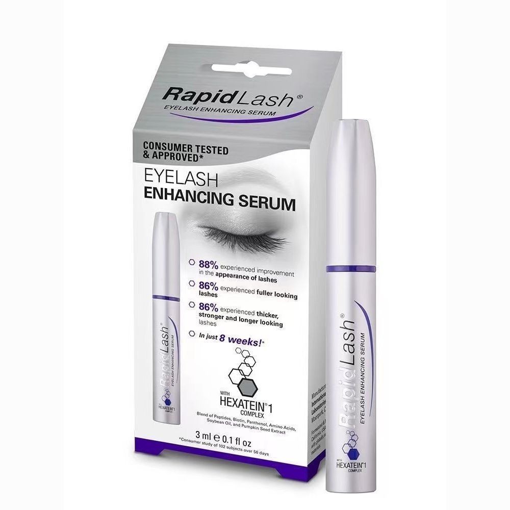 【自然濃眉】美國RapidLash增長濃密告別無眉縴長滋養自然濃眉男女眉毛增長液