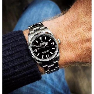 rolex勞力士探險家型精鋼新款36mm機械錶 124270