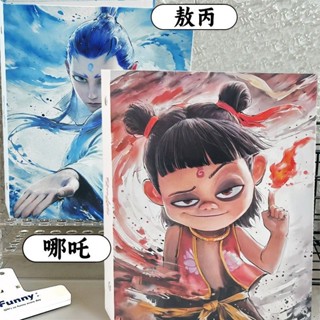 【Spots現貨】哪吒A5卡冊四宮格卡片收集冊敖丙敖光敖閏卡片遊戲卡動漫收納冊Nezha A5 Card Collect