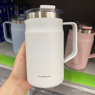 水杯 隨性杯 LocknLock樂扣馬克杯都會咖啡杯650ml時尚辦公環保隨行杯遇見係列保溫保冰304不銹鋼大口徑大容量
