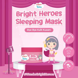 PIGEON TEENS Bright Heroes 睡眠面膜