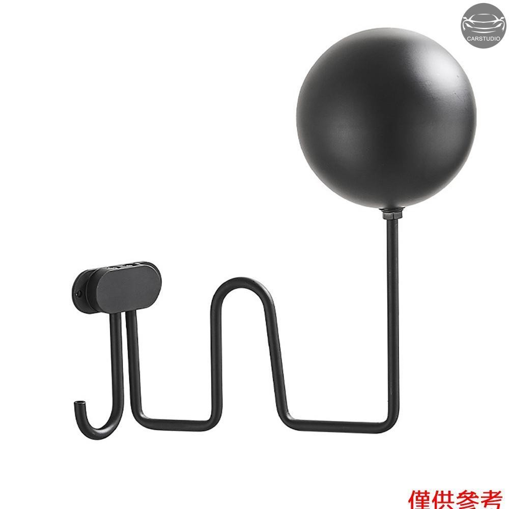 摩托車頭盔架,頭盔架壁掛式 180 度旋轉頭盔衣架帶掛鉤,適用於大衣、帽子、帽子